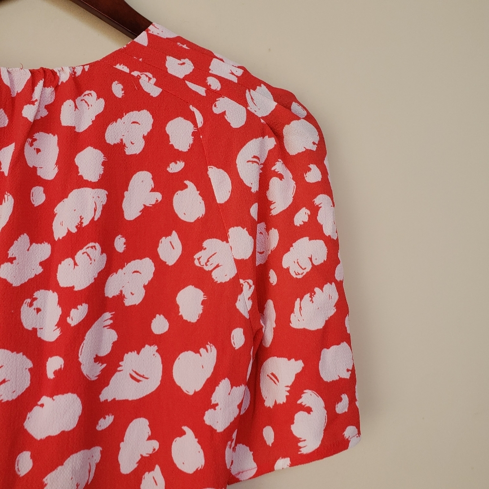 FRENCH CONNECTION midi dress with tie waist - Picture 5 of 7